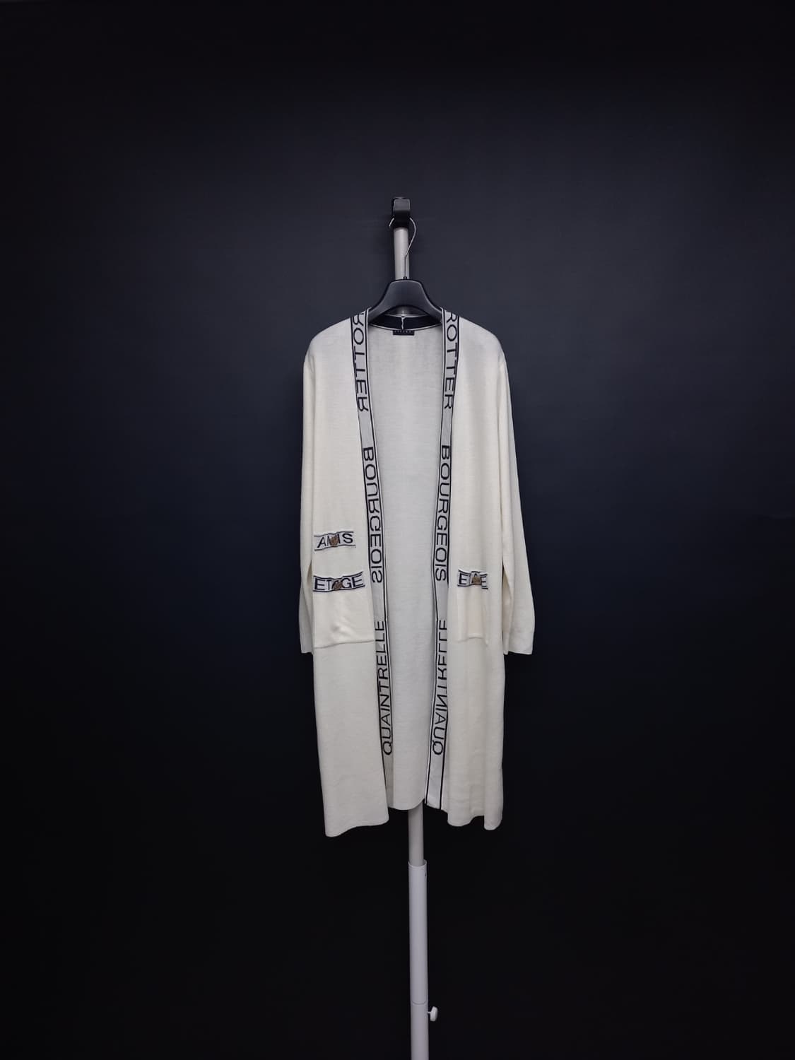 새 시슬리 춘추동 롱 니트 가디건 F 44-77 상품이미지1