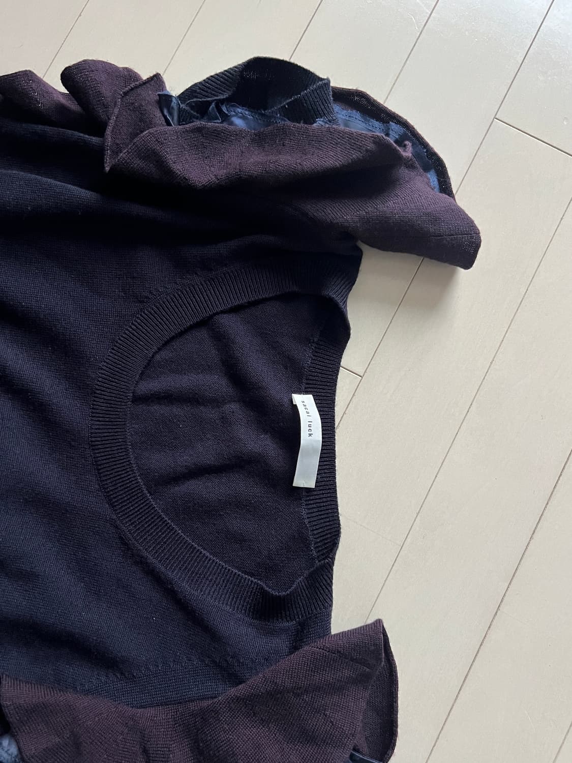 Sacai Luck 니트 드레스 상품이미지5