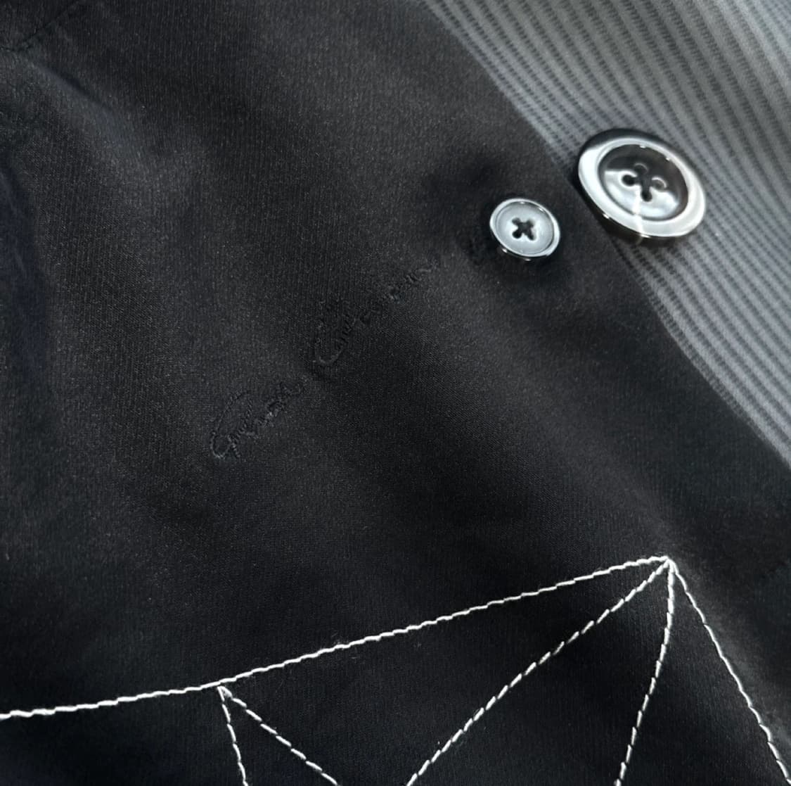 릭오웬스 슬리브리스 롱 코트 상품이미지3