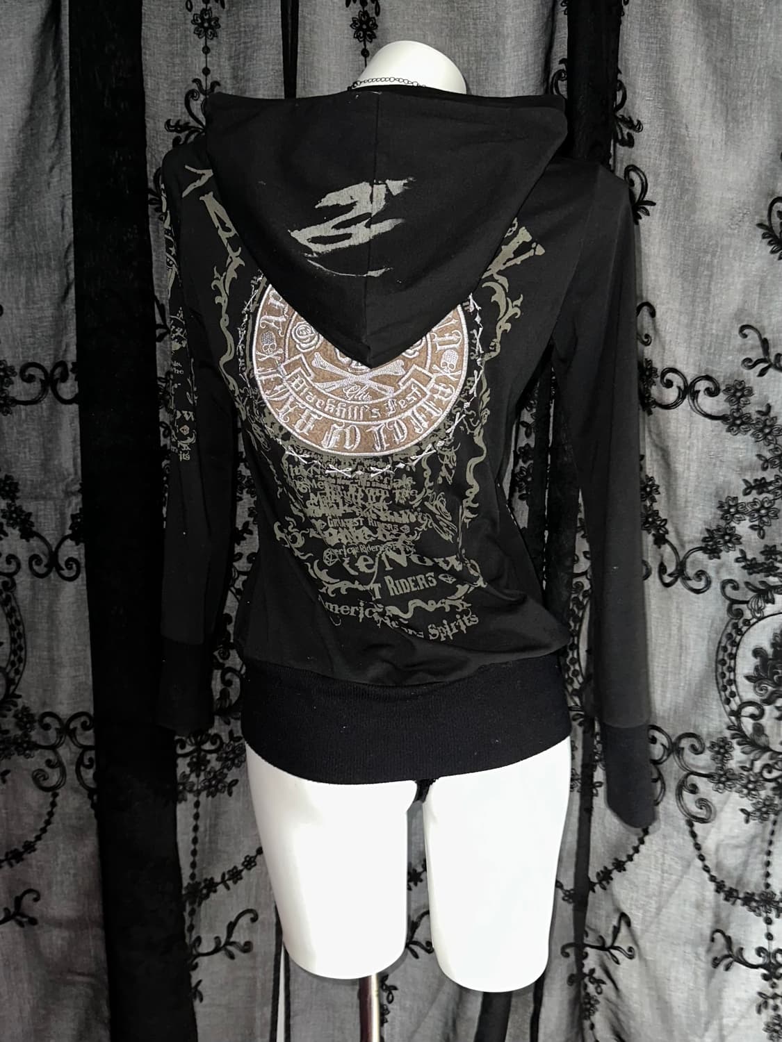 punk hooded zip-up 상품이미지5