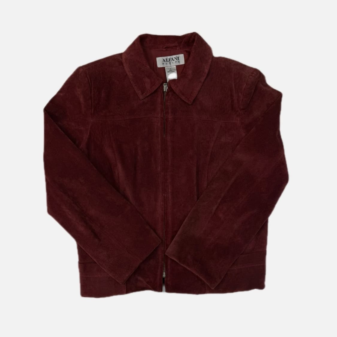 일본 빈티지 레더자켓  버건디 상품이미지1