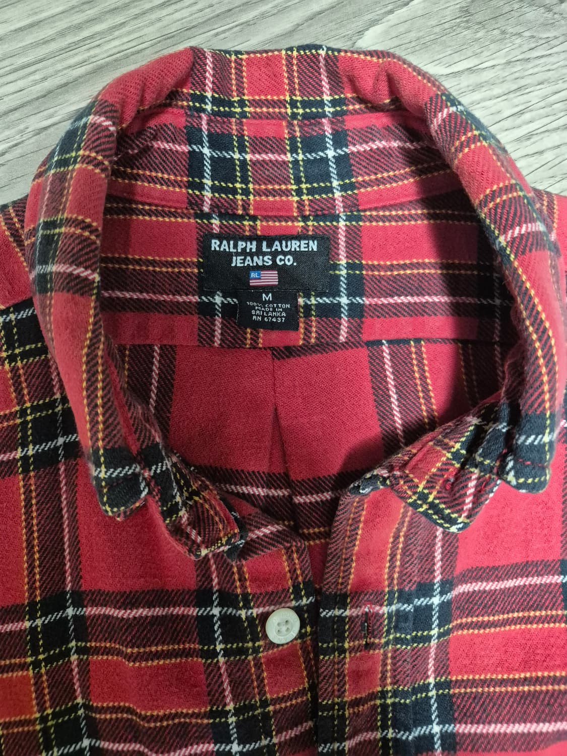 폴로진 플란넬 셔츠 상품이미지2