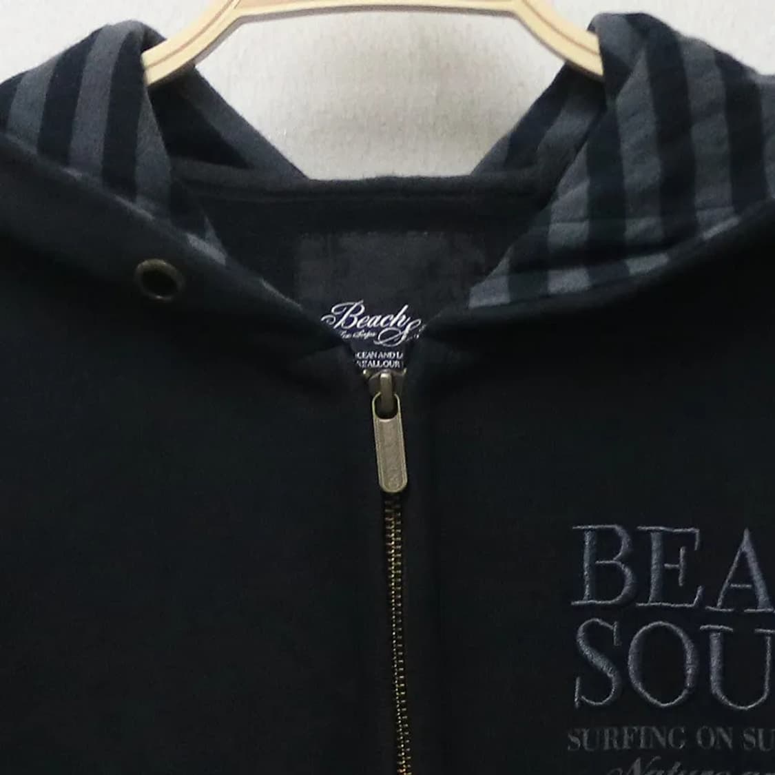 BEACH SOUND 자수 포인트 후드집업 63563 상품이미지5