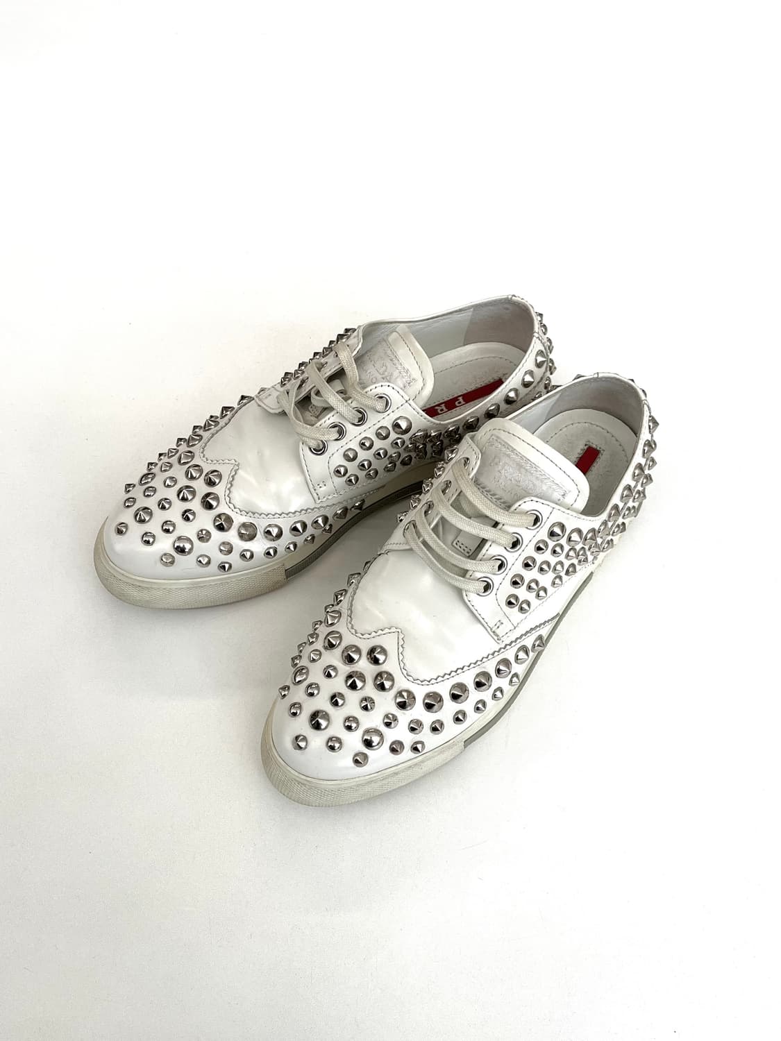 프라다 스포츠 아카이브 스터드 로퍼 스니커즈 상품이미지2