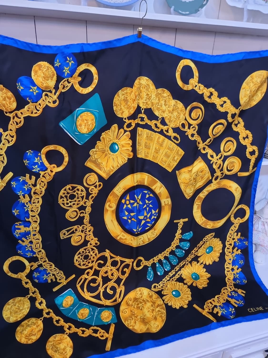 CELINE 셀린느빈티지 실크 스카프 상품이미지8