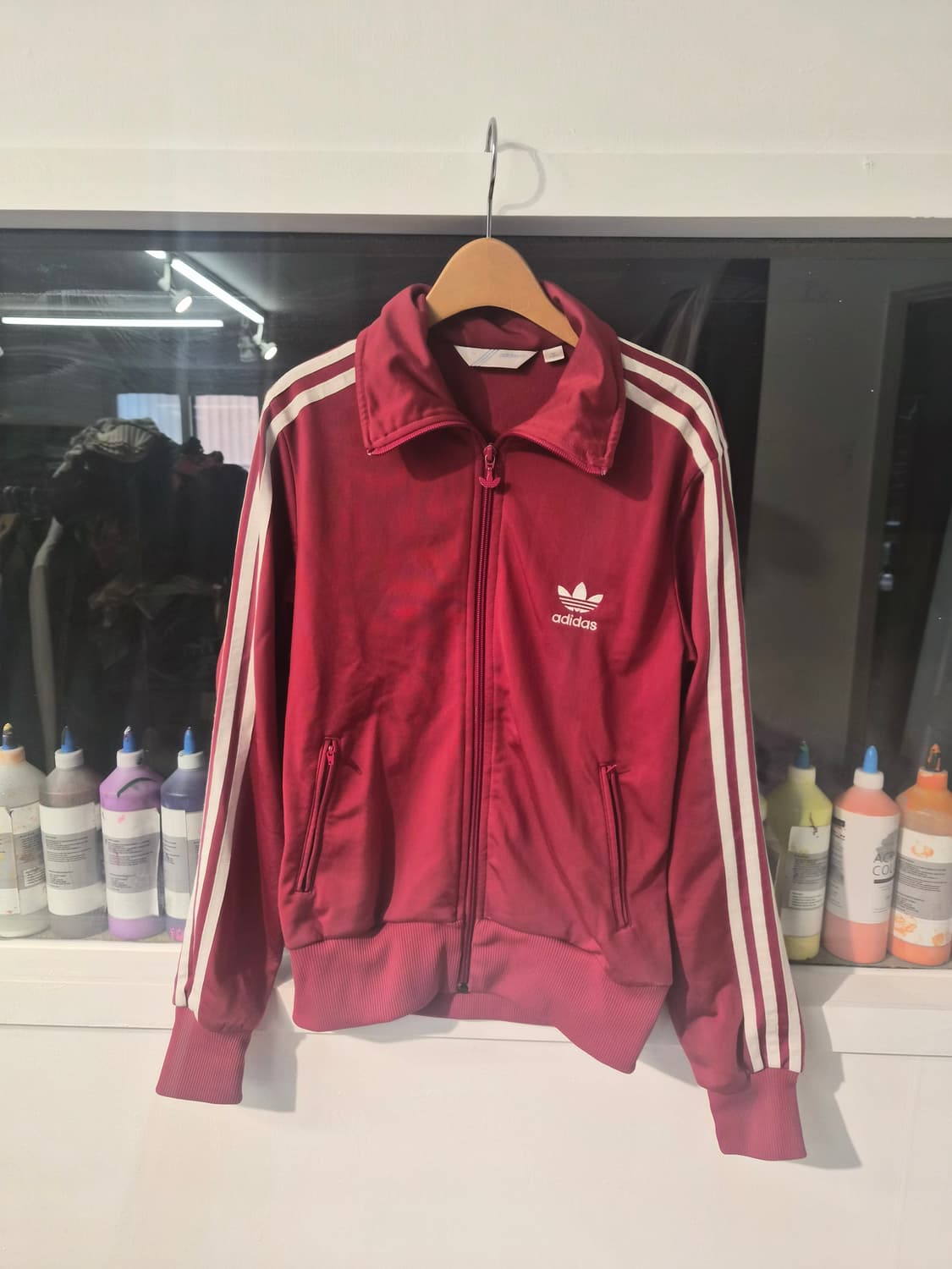 우먼 100) 아디다스 파이어버드 버건디 팝니다 상품이미지1