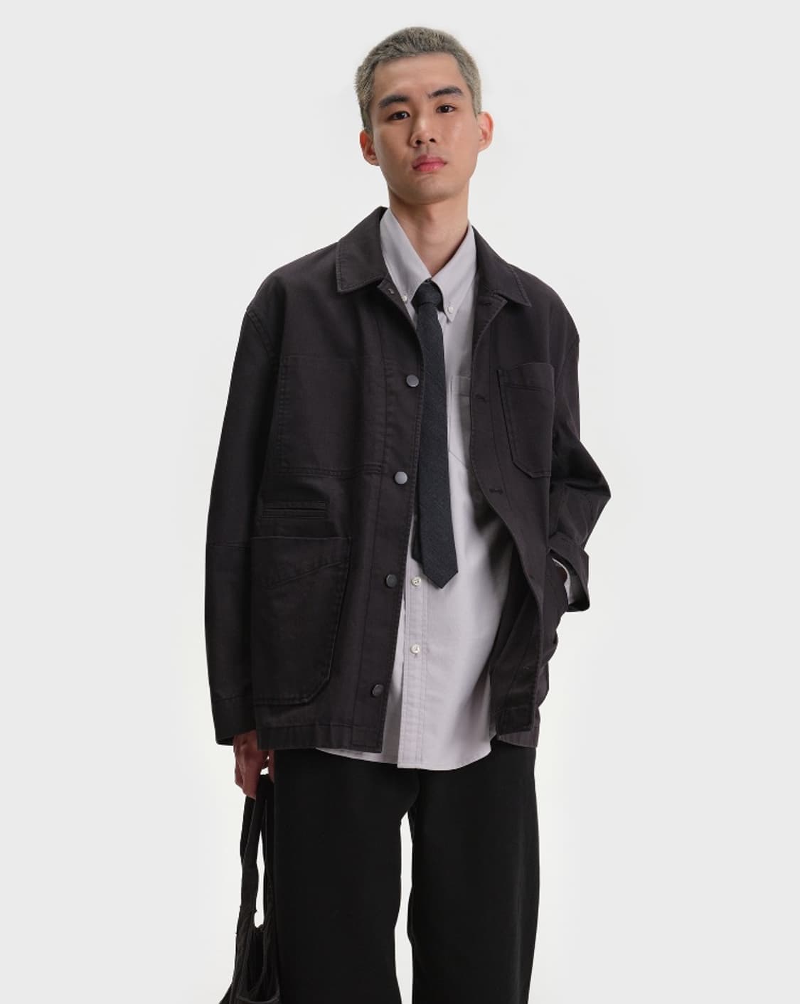 벨리에 / 모프 워크 자켓 블랙 / M 상품이미지3