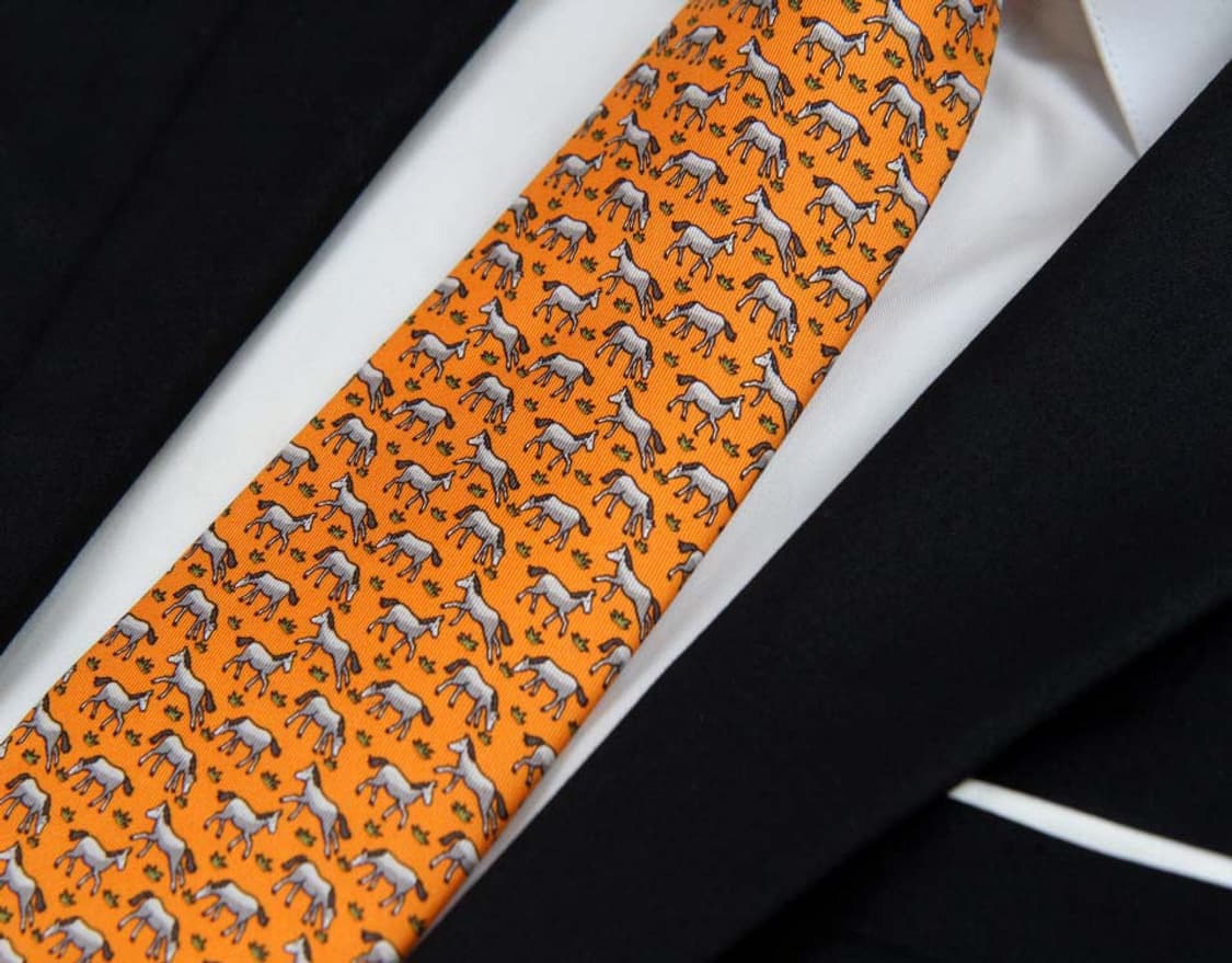 에르메스 9.2cm A+등급 남자 명품 넥타이 상품이미지6