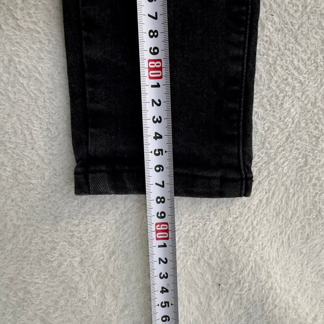 64 게스 여성 블랙 데님팬츠 0506T 상품이미지9