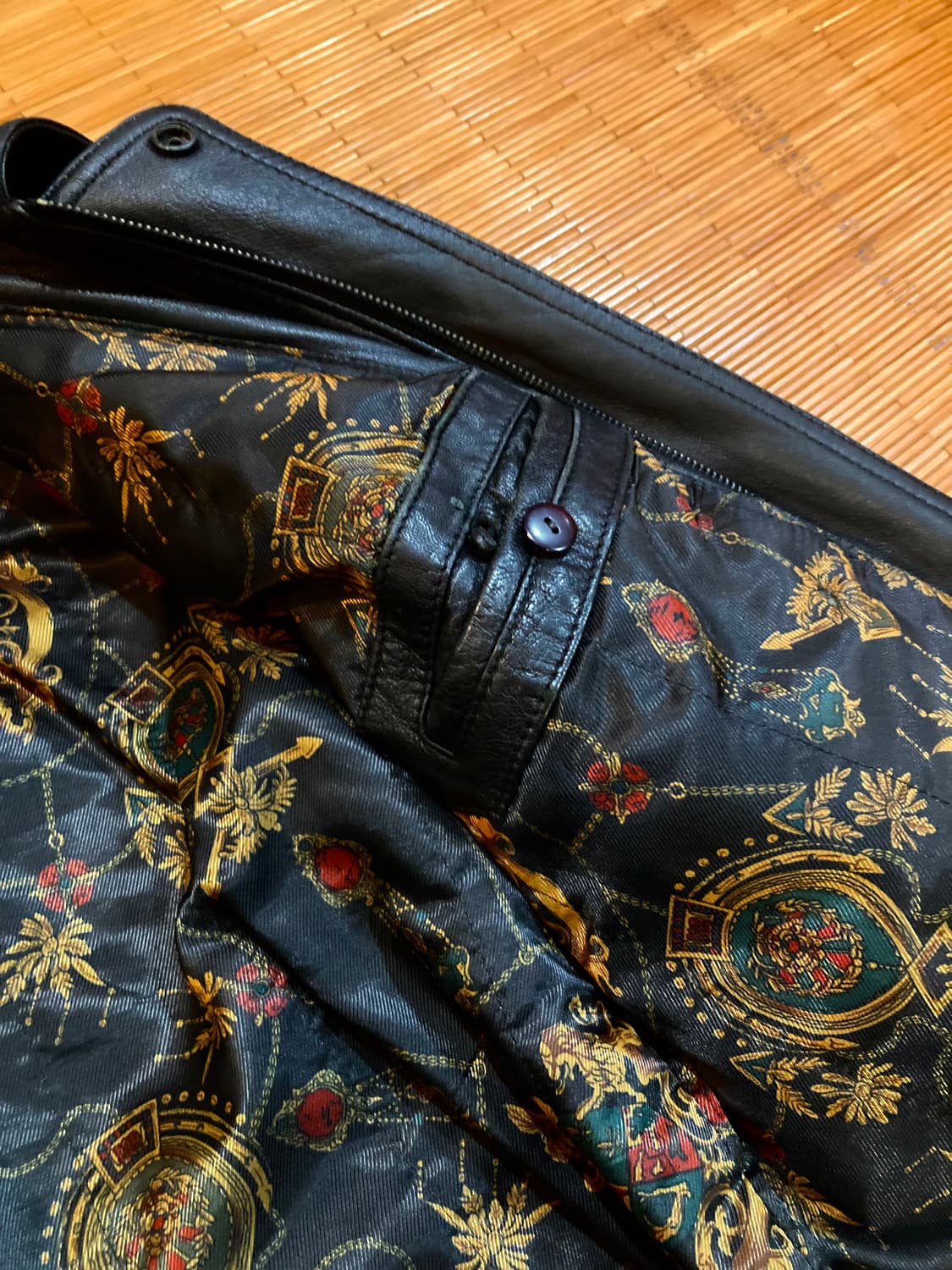 vtg 램스킨 레더자켓 상품이미지8