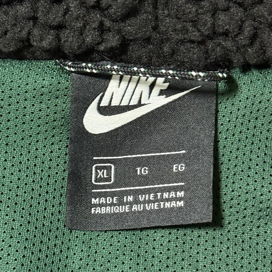 [정가 20만원] 나이키 보아 플리스 양털 후드 집업 XL 상품이미지8