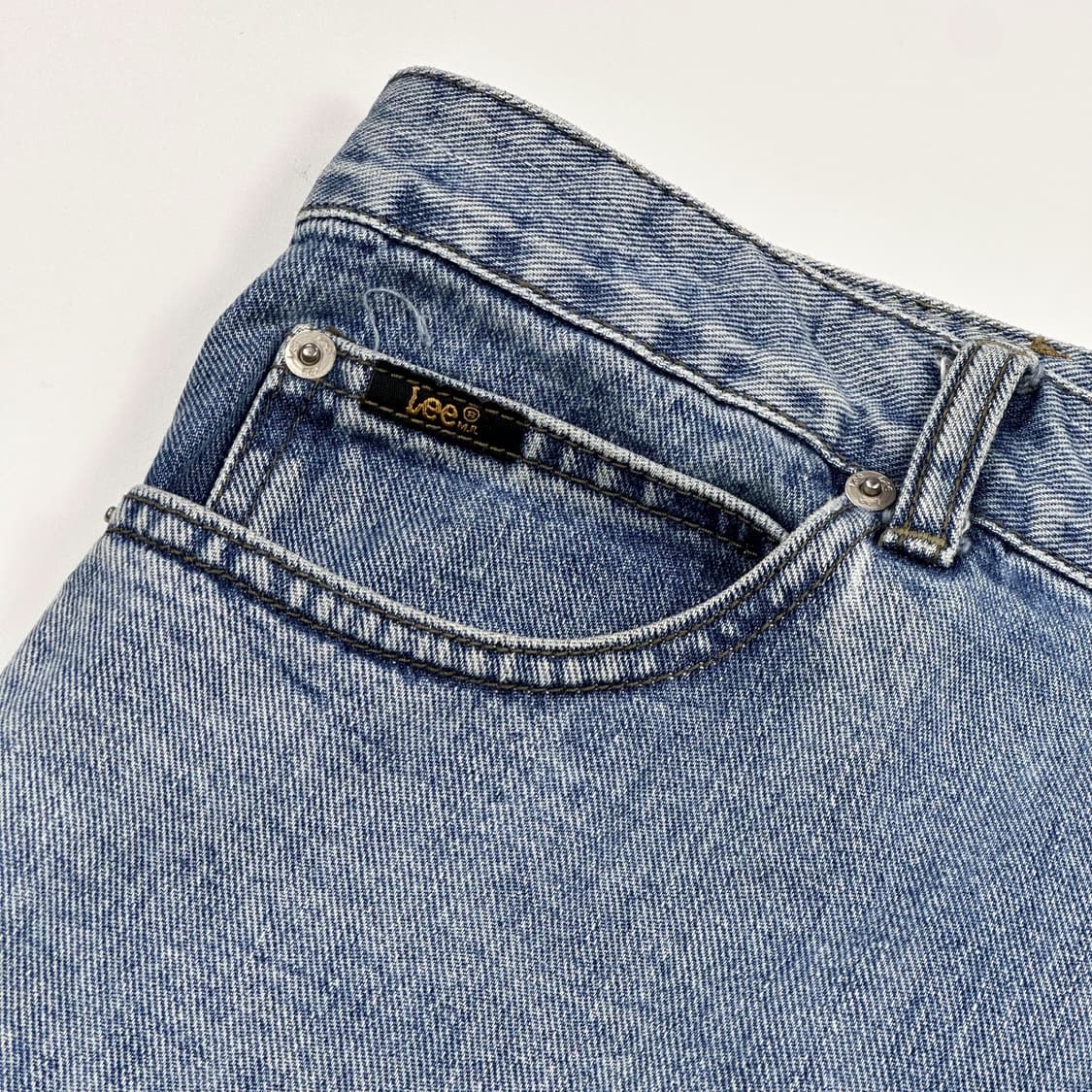 36 90s 쌍방울 LEE 리 와이드 데님팬츠 상품이미지3