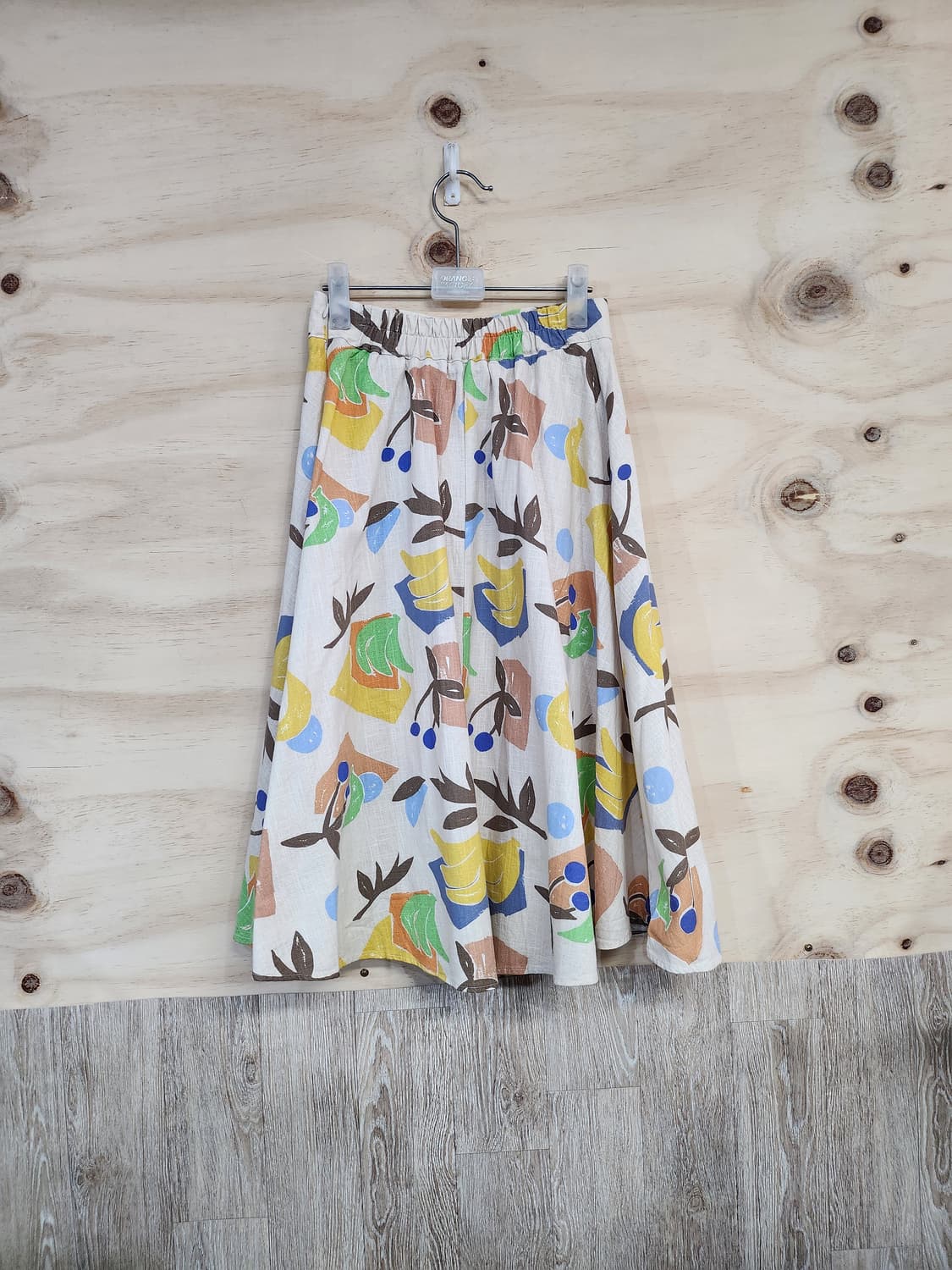 139) Lob.9 패턴 미디 스커트 상품이미지2