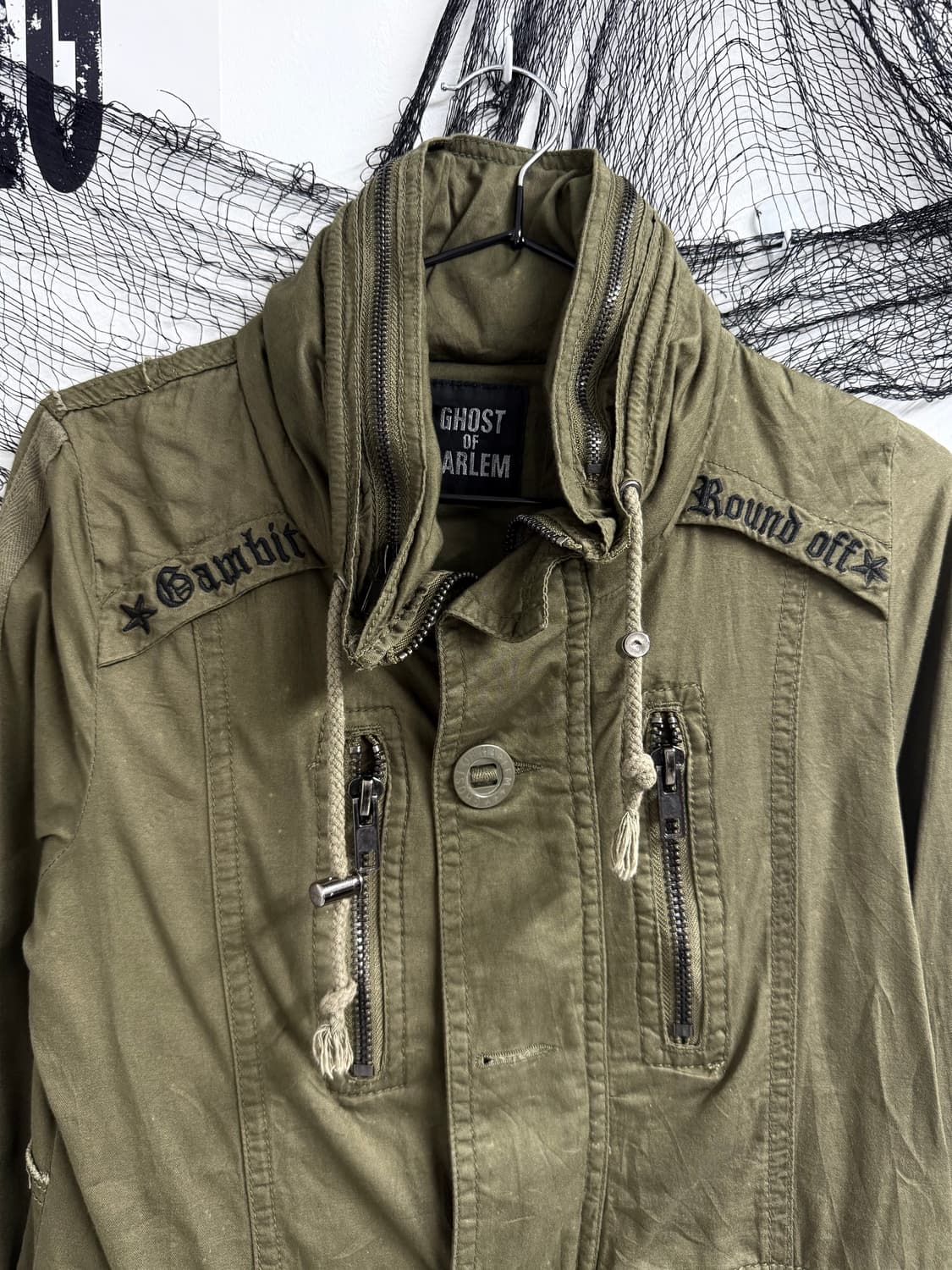 Ghost of harlem two way zipper jacket 상품이미지4