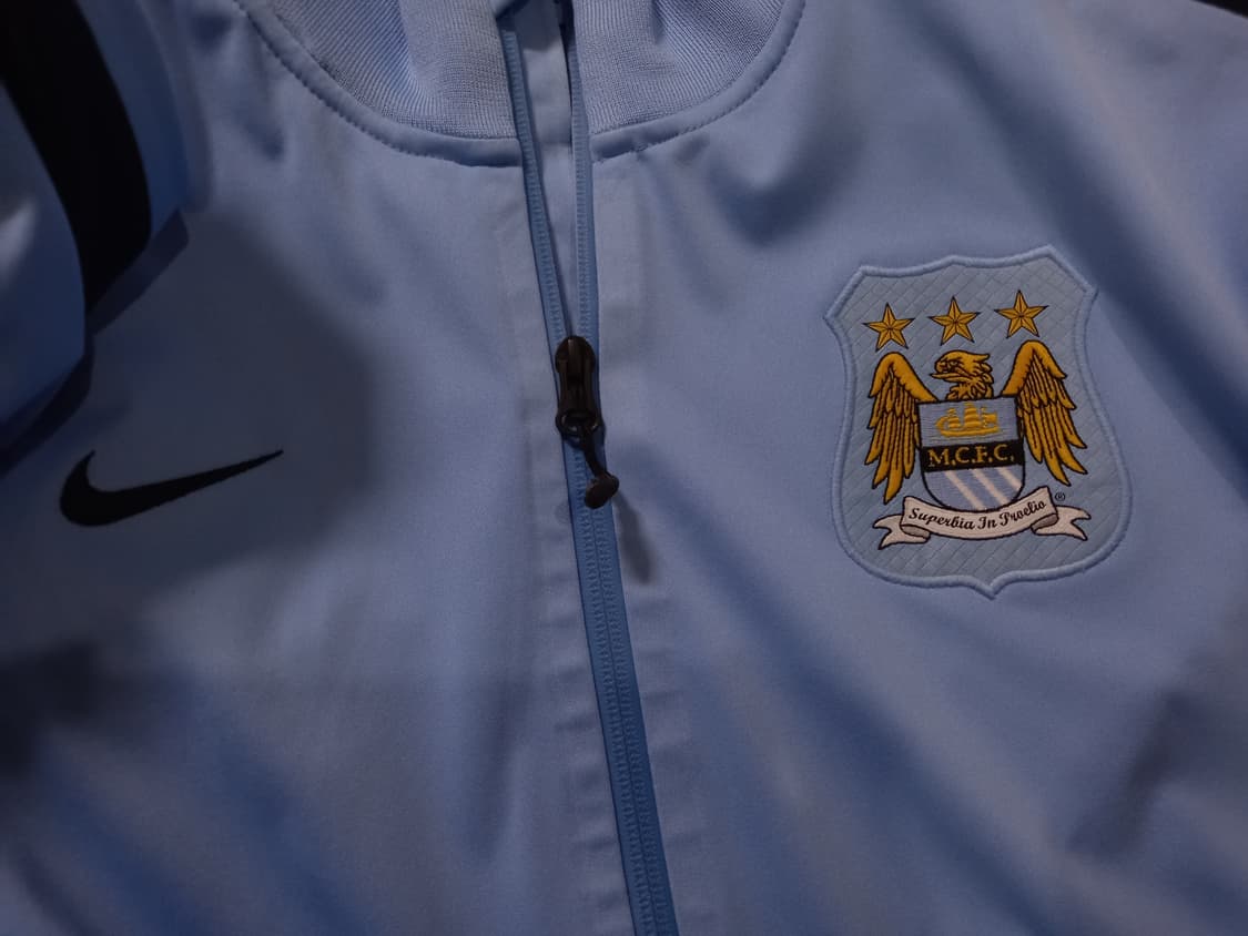 나이키 대장급 맨시티 유니폼 MCFC 트랙탑 저지 져지집업 95/M 상품이미지3