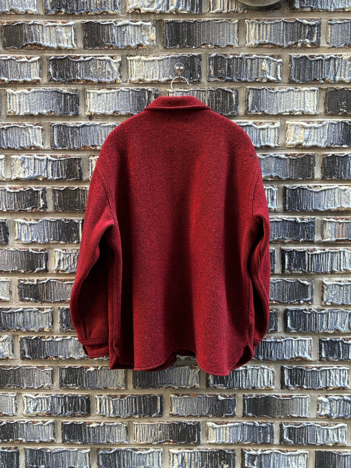 80s 엘엘빈 울 셔츠 상품이미지2