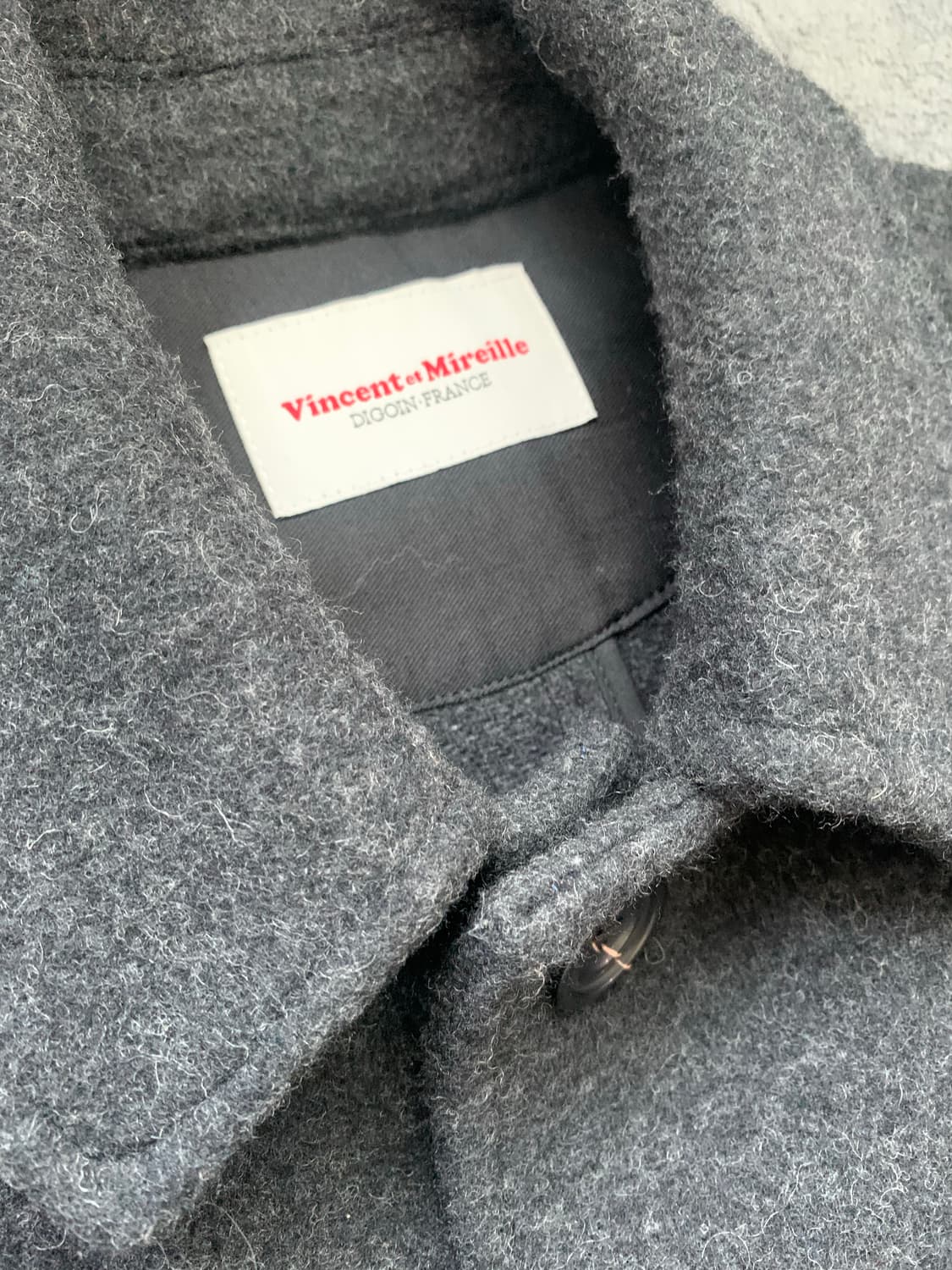 Vincent et Mireille 빈센트 엣 밀레 모직 코트 상품이미지3