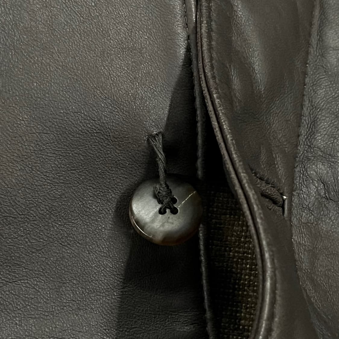 [정품/100] 빈티지 양가죽 코트 b16 상품이미지6