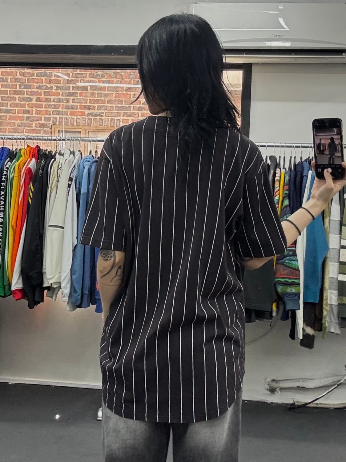 슈프림 19FW 러브 헤이트 베이스볼 져지 상품이미지3