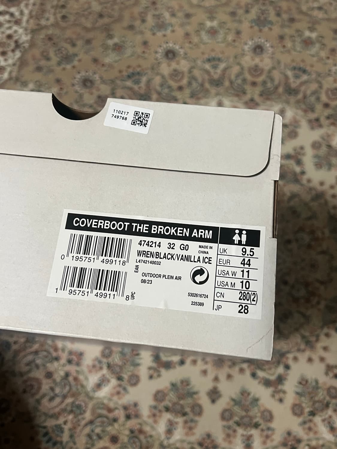 살로몬 더 브로큰암 커버부츠 렌블랙 상품이미지5