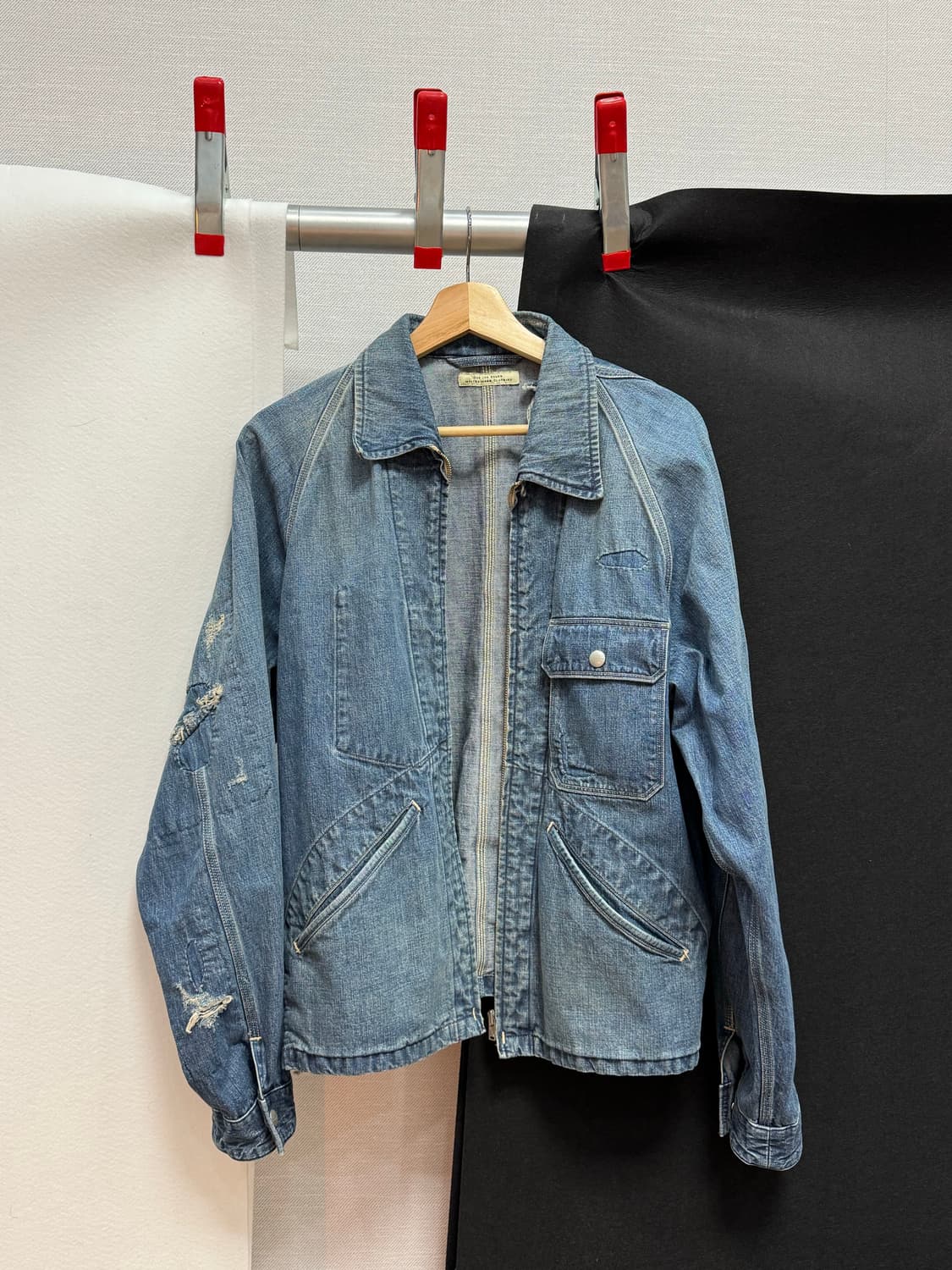 올드조 스카페이스 데님자켓 40사이즈 상품이미지1