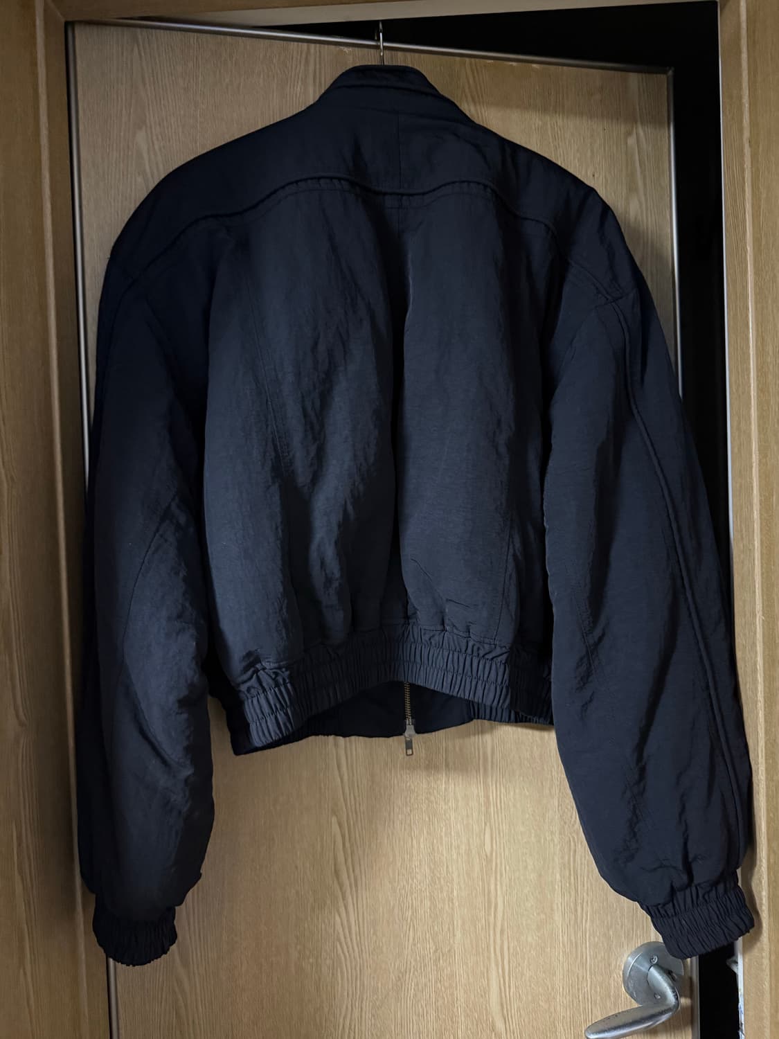 [46] 엘무드 벌키 크롭 봄버 자켓 상품이미지2