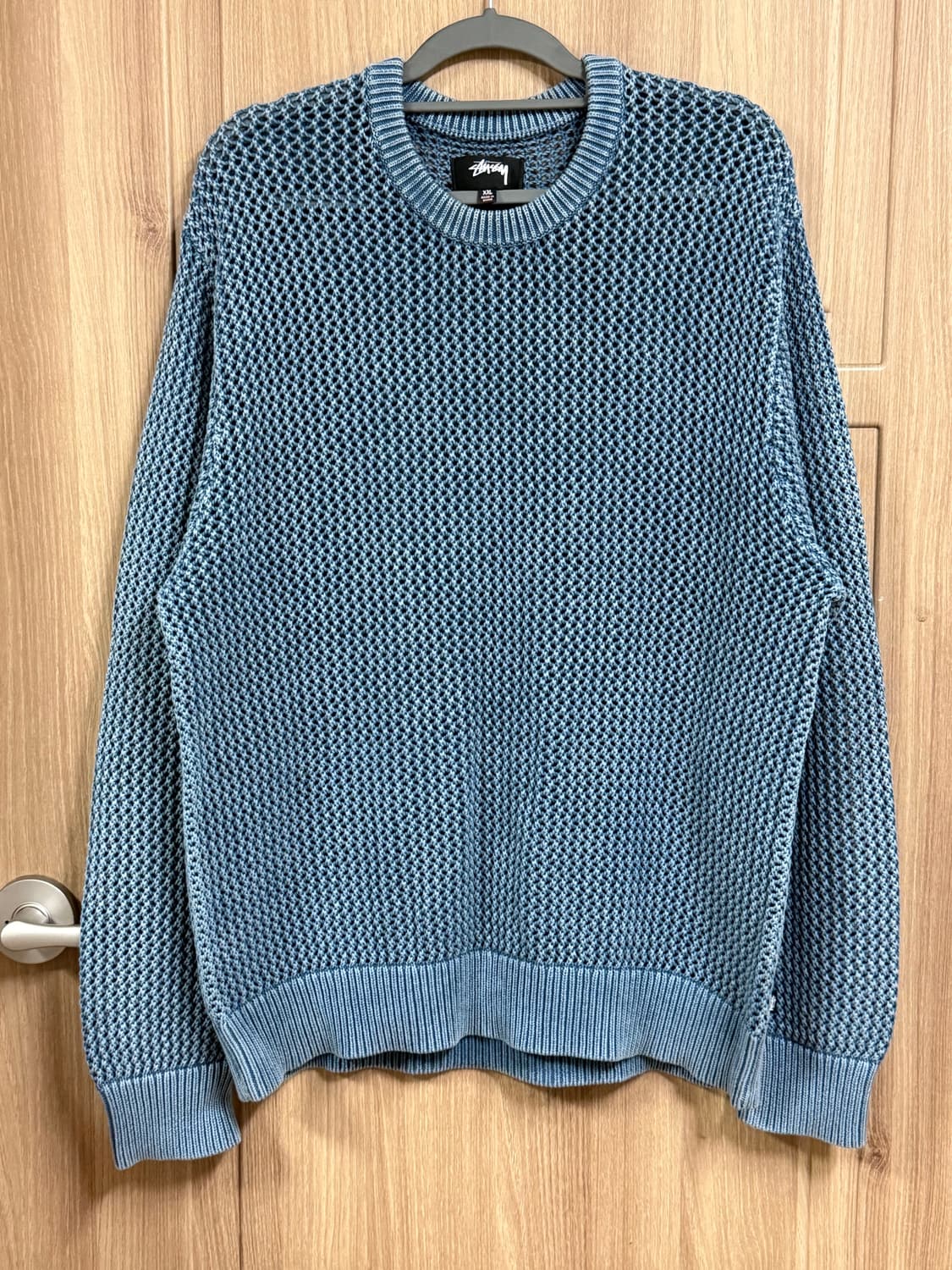 스투시 피그먼트 다이드 루즈 게이지 스웨터 씨폼 2XL size 상품이미지2
