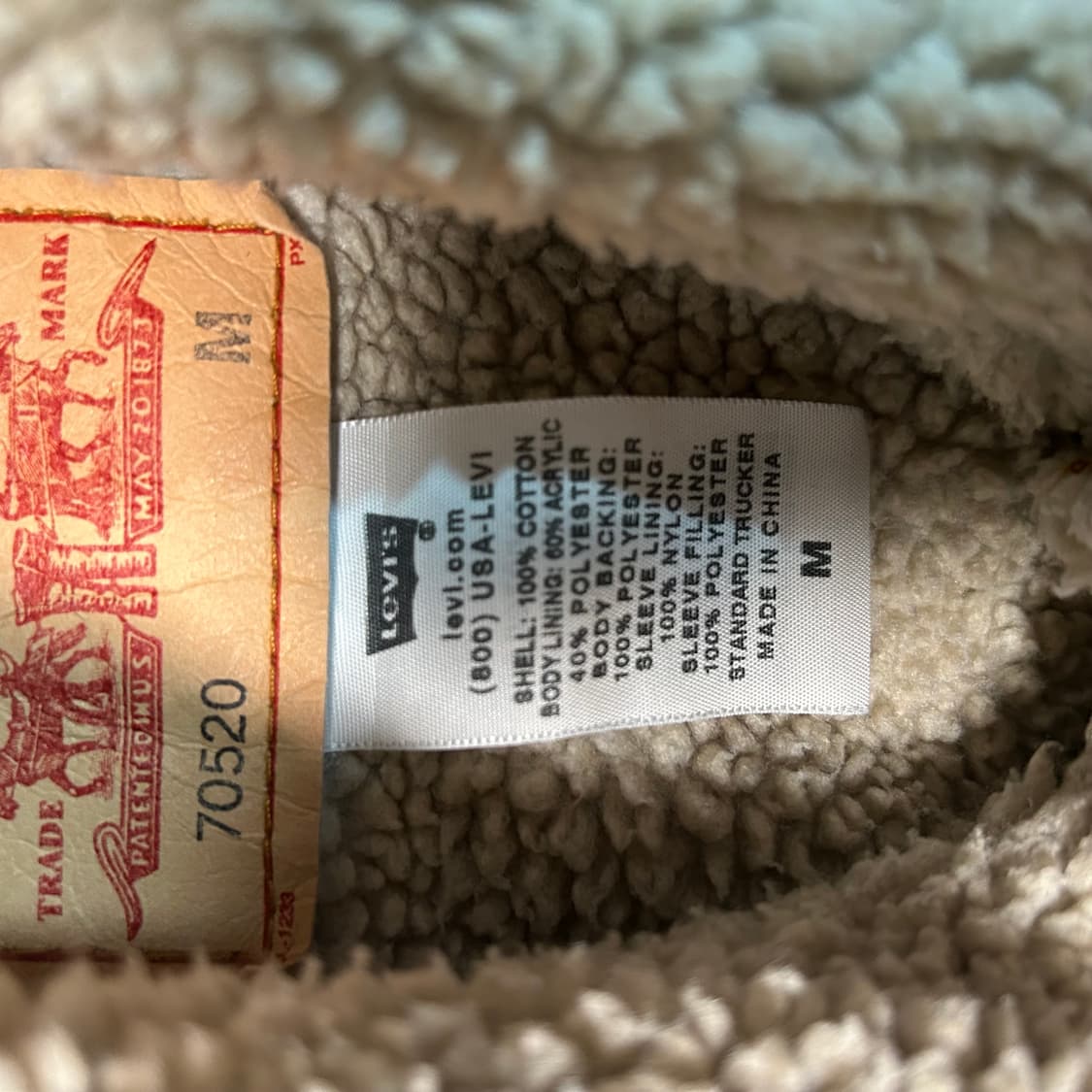 [L] 리바이스 쉐르파 데님자켓 상품이미지5