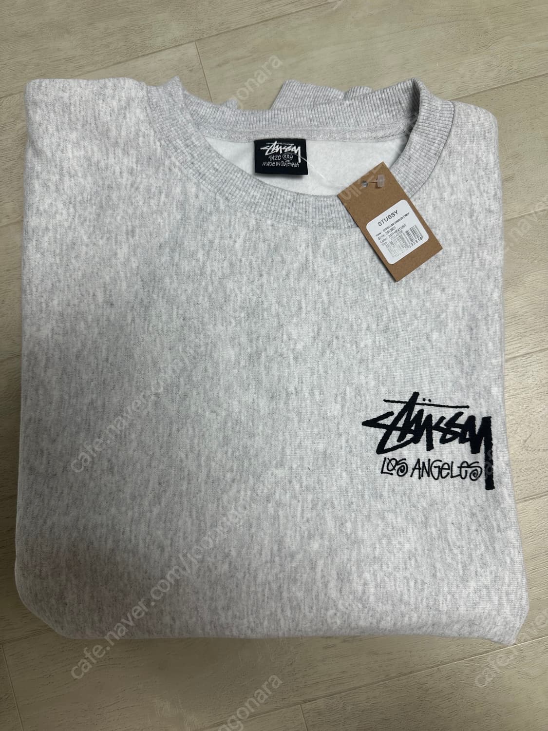 [XXL] 스투시 스탁 로스앤젤레스 LA 맨투맨 애쉬헤더 상품이미지3