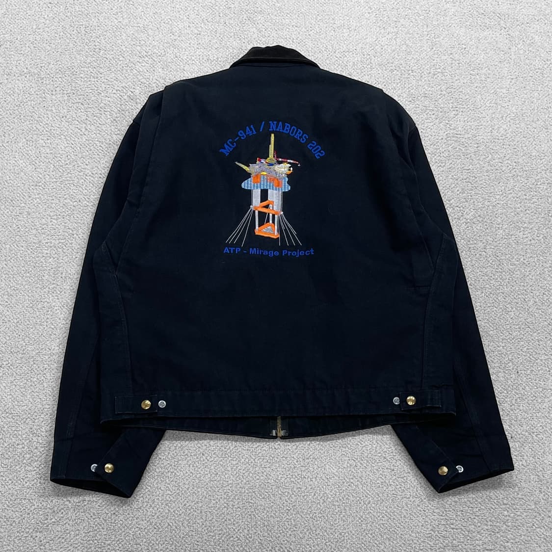 칼하트 Carhartt USA j001 디트로이트 자켓 블랙 상품이미지2