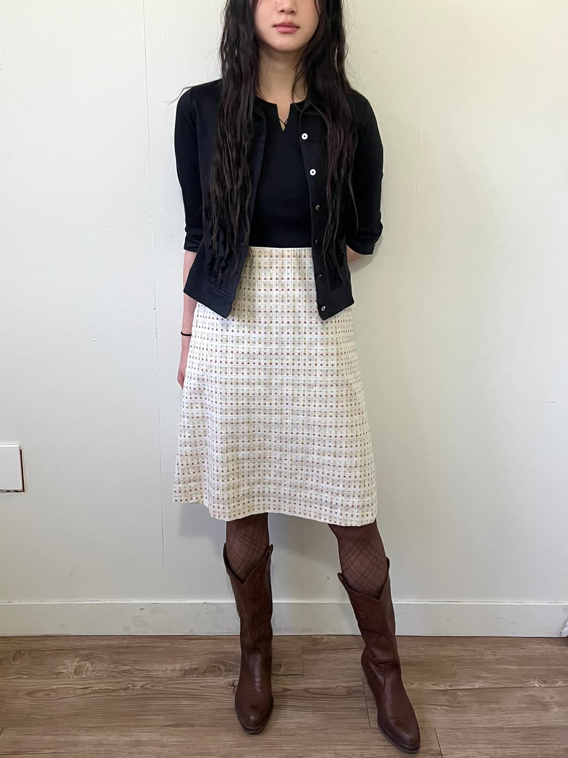 SCHAMBASIC 도트 원피스 상품이미지4