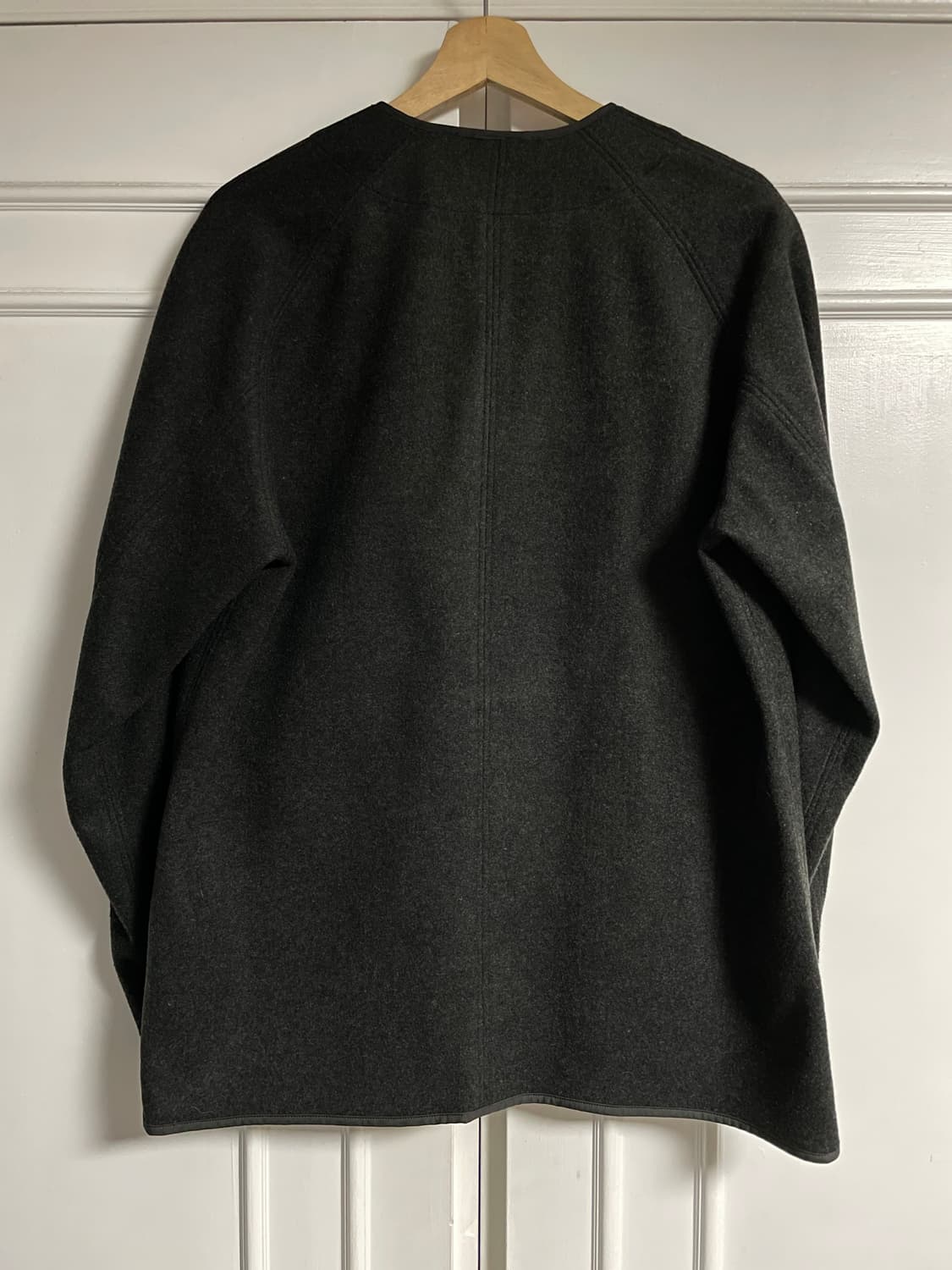 UNIQLO U Fleece Cardigan 08 Dark Gray L 상품이미지2
