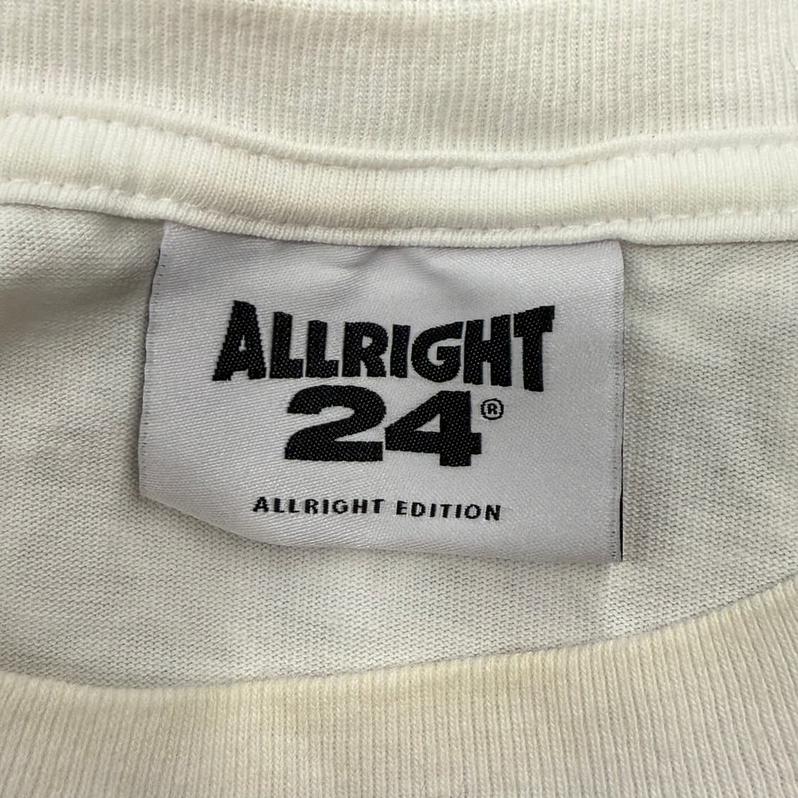 [정품/XL] 올라잇 올인 올아웃 반팔 티셔츠 b16 상품이미지5