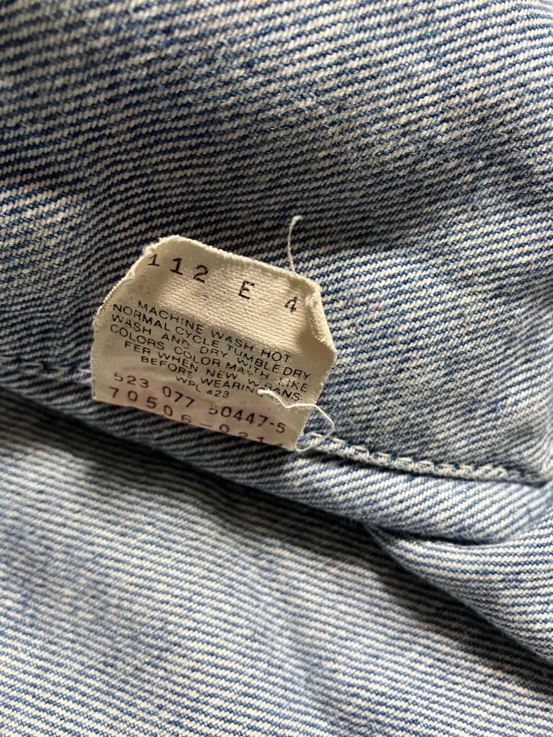 90s 리바이스 트러커 자켓 리메이크 핸드 페인팅 상품이미지6