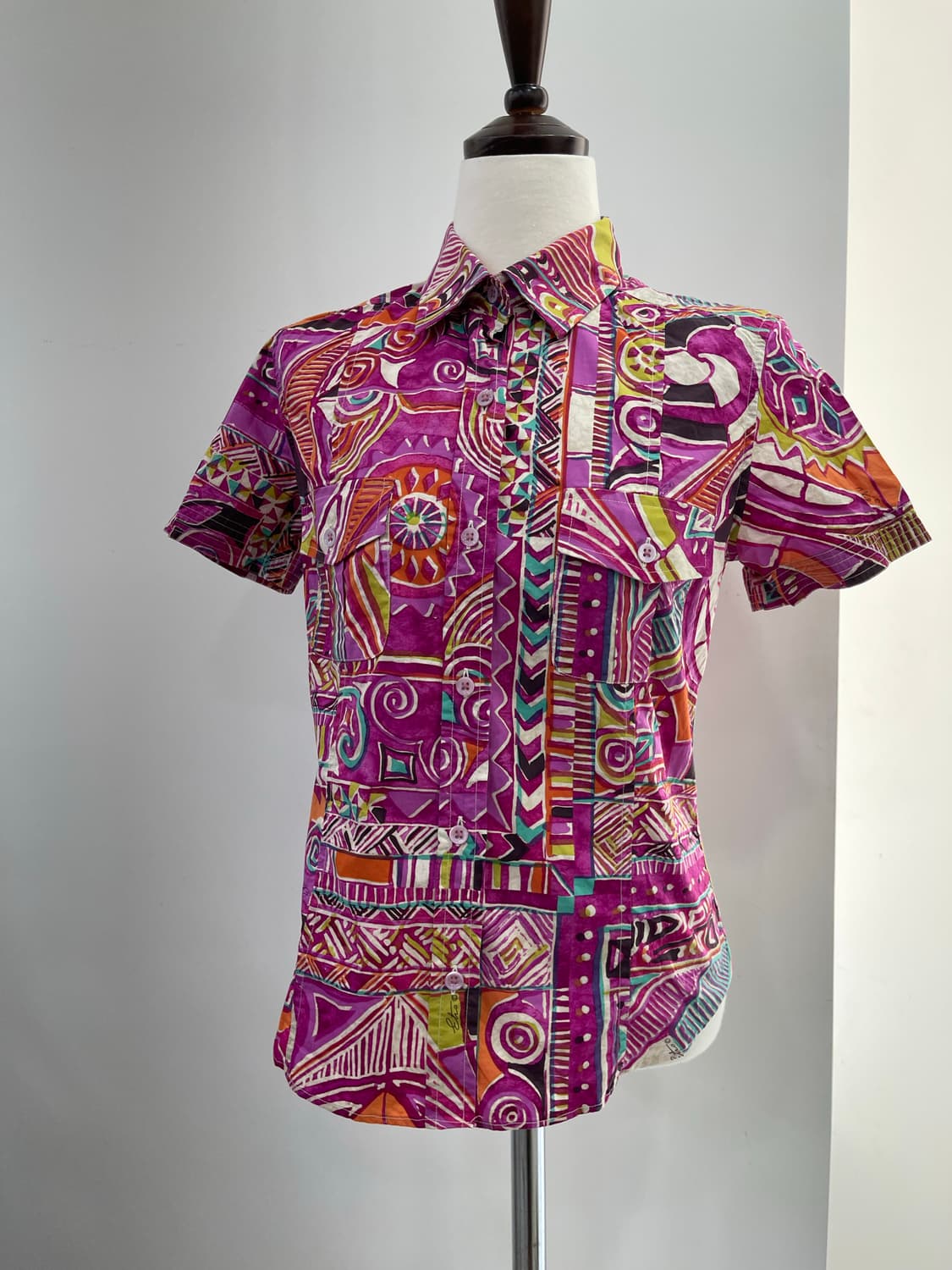 에트로 여성 반팔 남방 상품이미지2