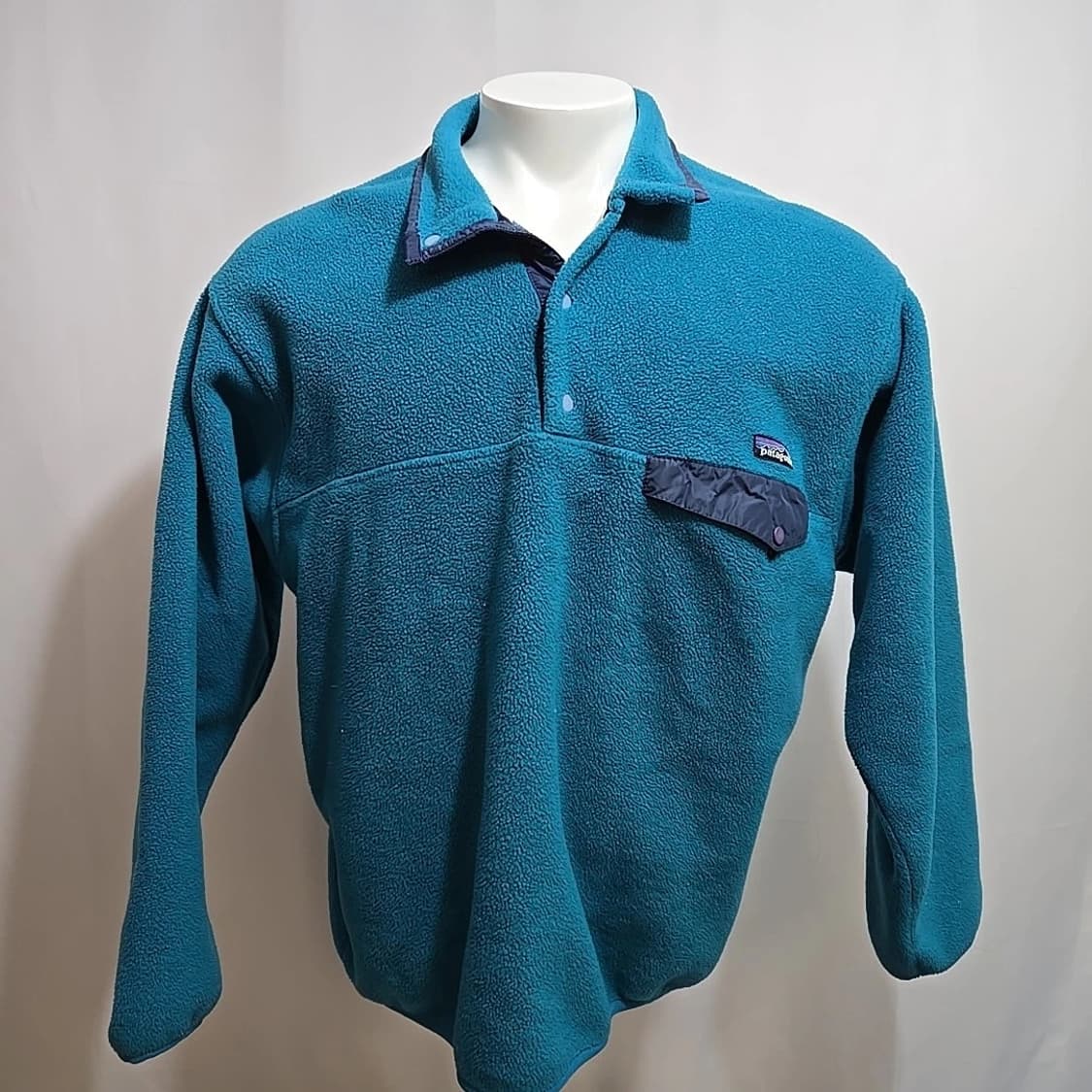 파타고니아 신칠라 스냅-T 청록색 자메이카 상품이미지1