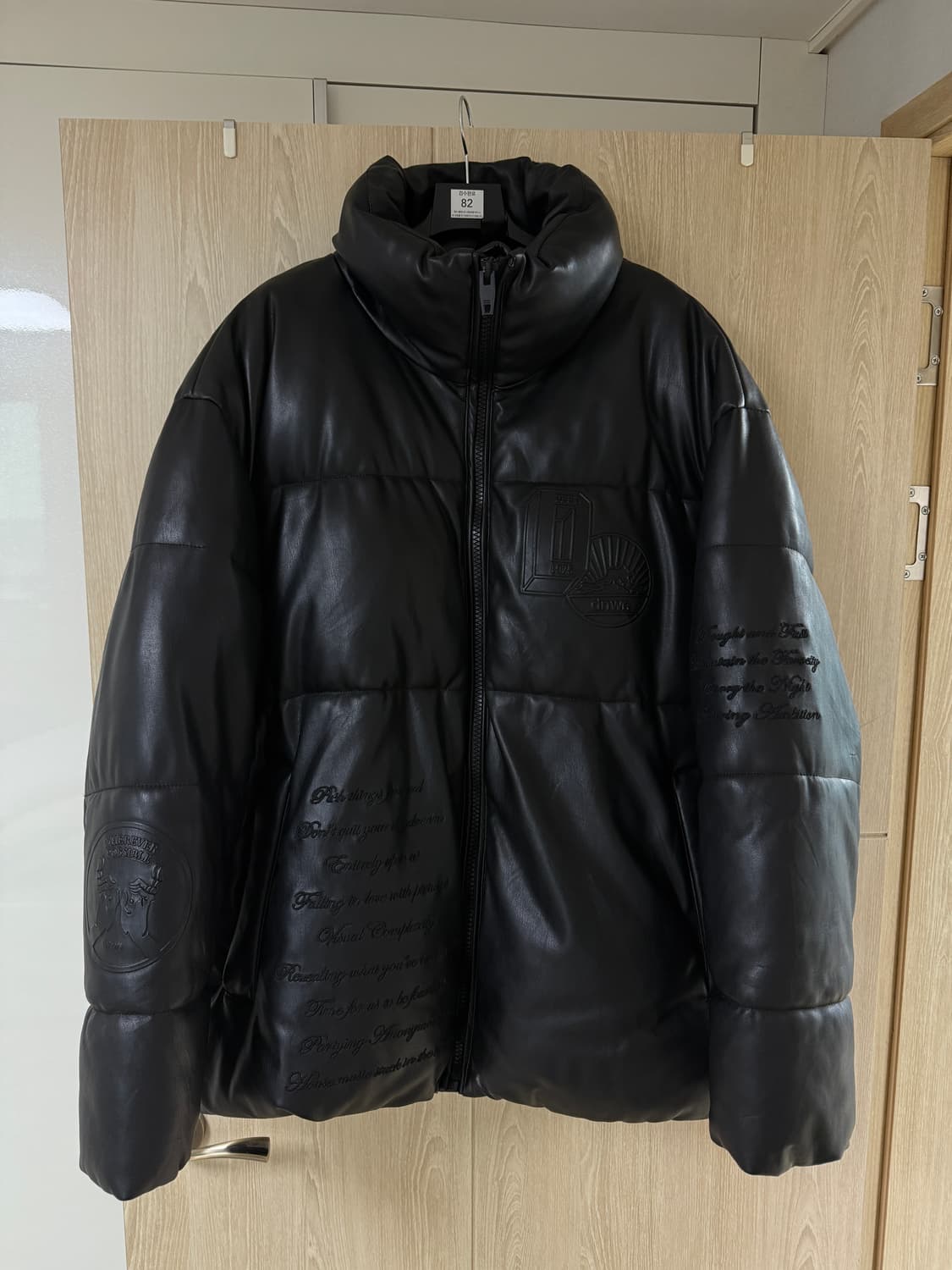 자라 에코레더 패딩 3427/300/800 L-XL 상품이미지2