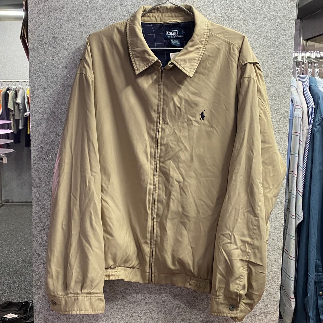 폴로 랄프로렌 베이지 집업 자켓 B4243 상품이미지2