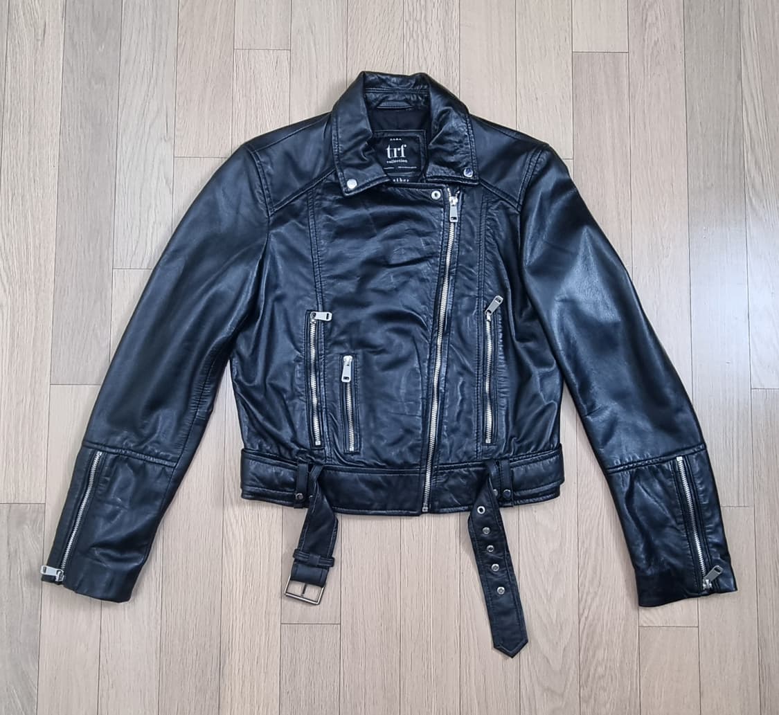 ZARA 자라 양가죽 라이더 자켓 M _ 여성 상품이미지1
