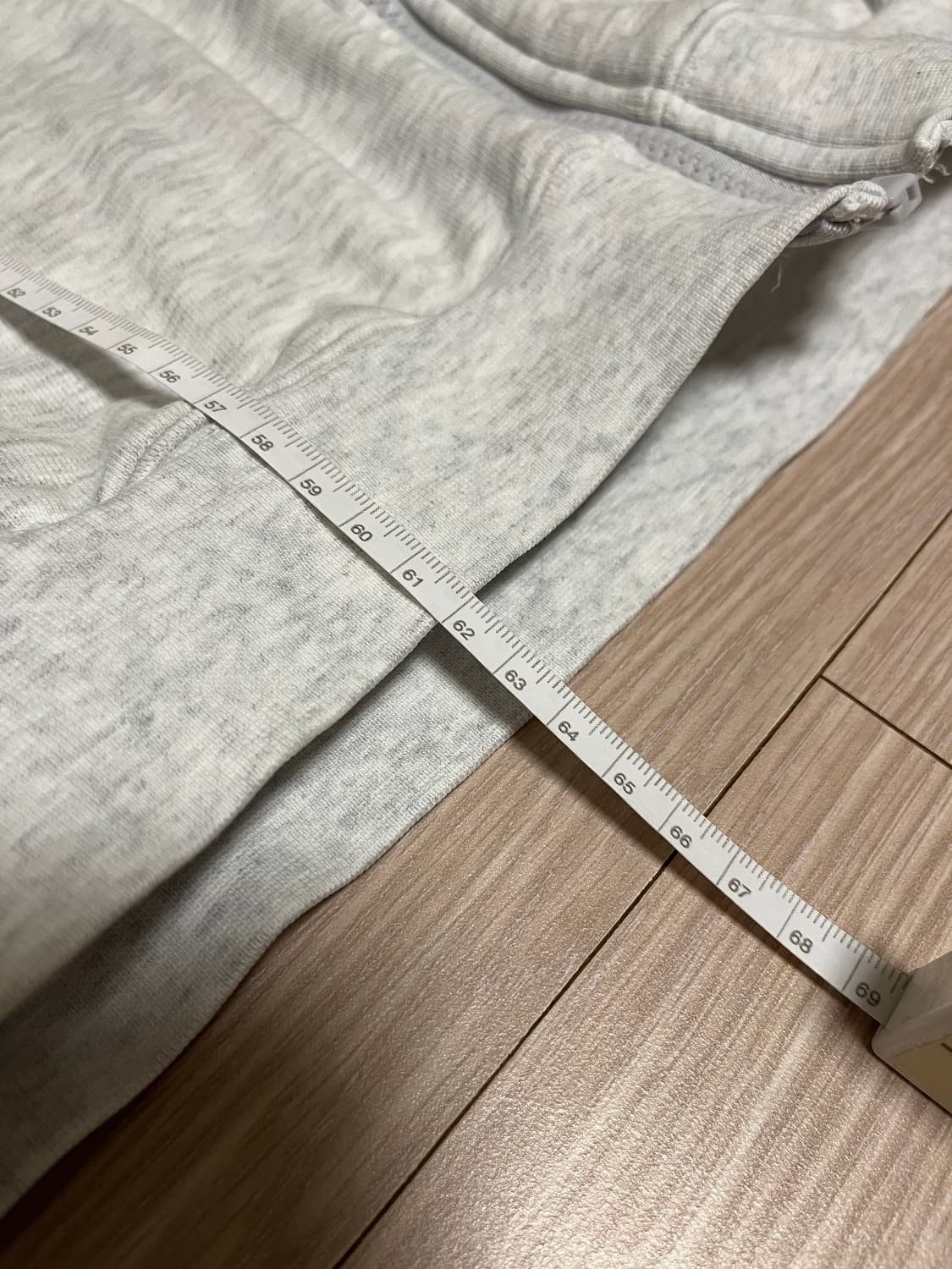 칸코 멜란지 그레이 후드집업 상품이미지7