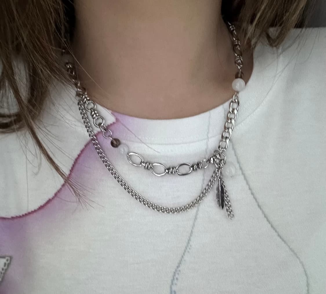 Hand made point 목걸이 상품이미지2