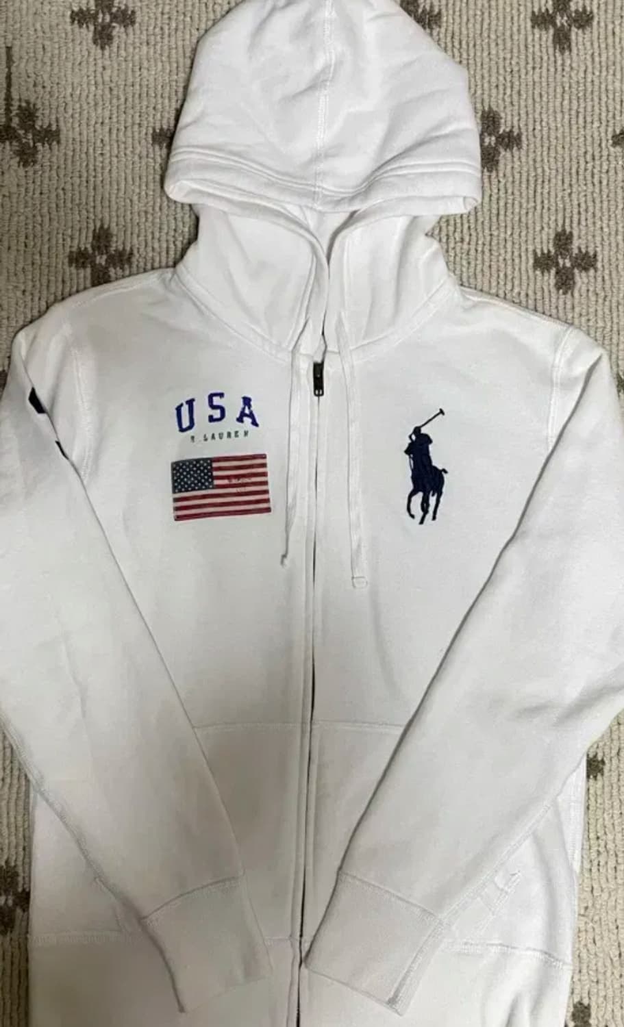 구해요) 폴로 빅포니 성조기 후드집업 USA 삽니다 랄프로렌 상품이미지2