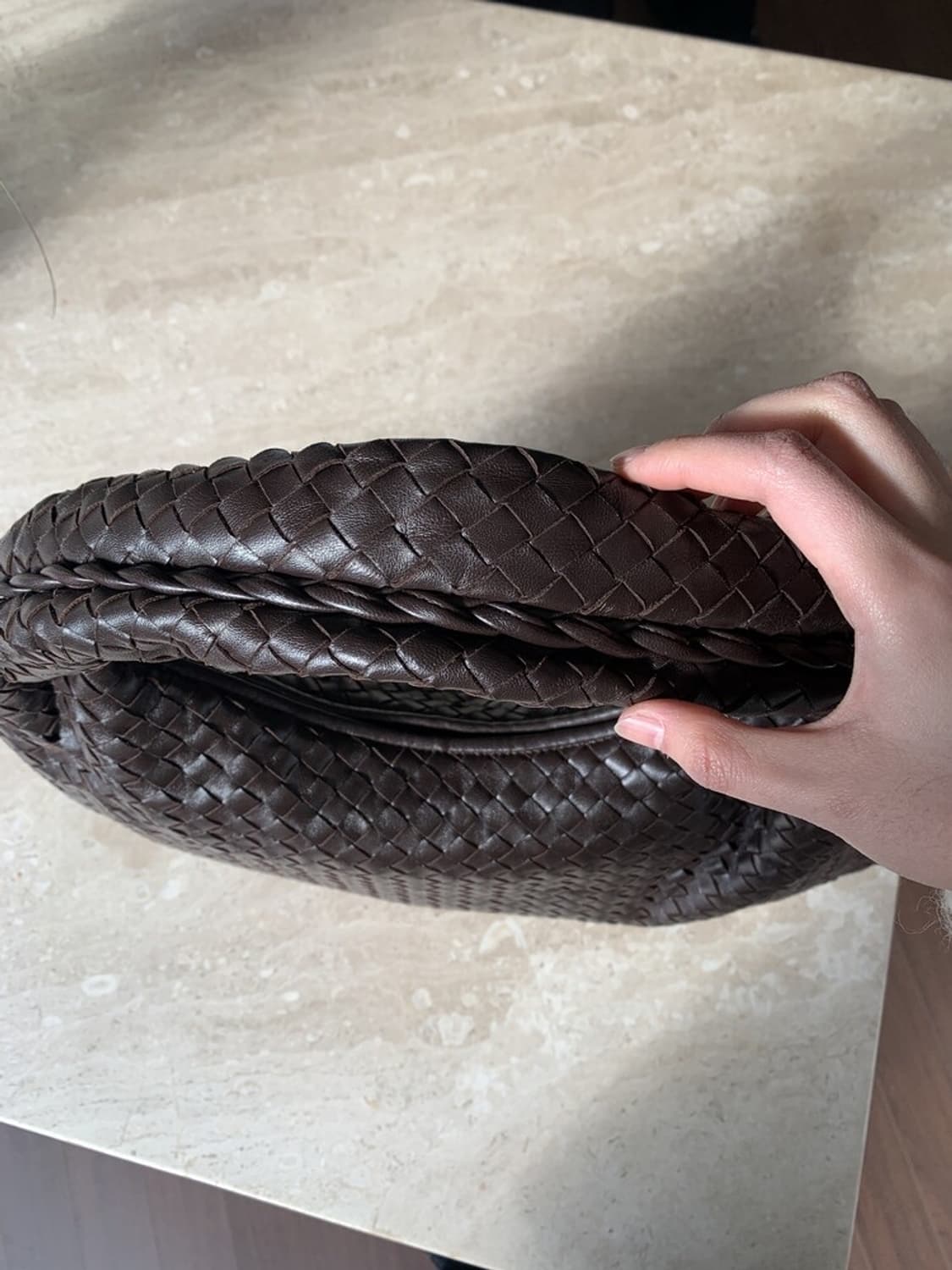 보테가베네타 호보백 초코브라운 상품이미지3