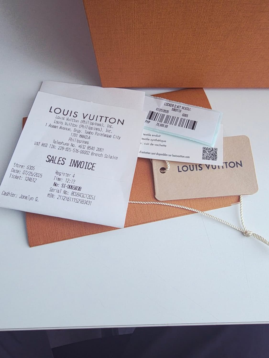 루이비통 이클립스 돕키트 (상태 S급) 영수증 포함 풀구성 상품이미지10