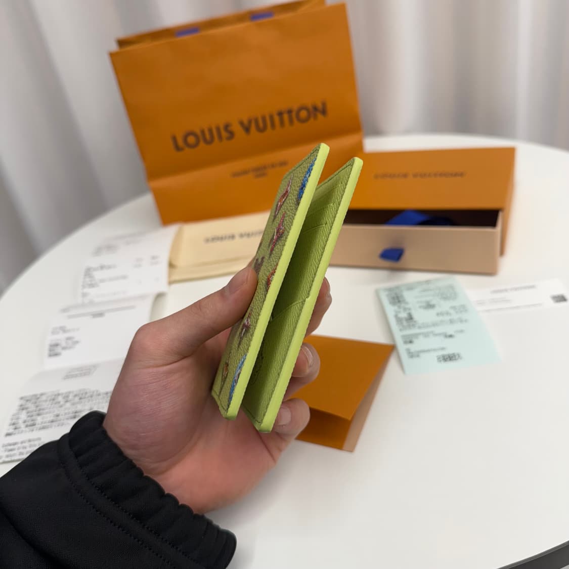 [새상품/ 26년 2월] 루이비통 피스타치오 오거나이저 지갑 상품이미지5