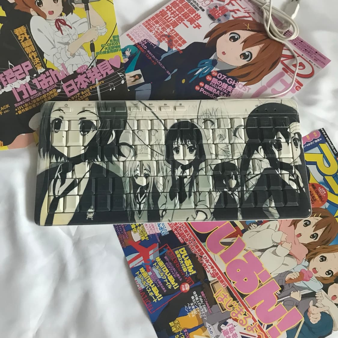 K-ON ! 케이온 고전 커스텀 키보드 상품이미지2