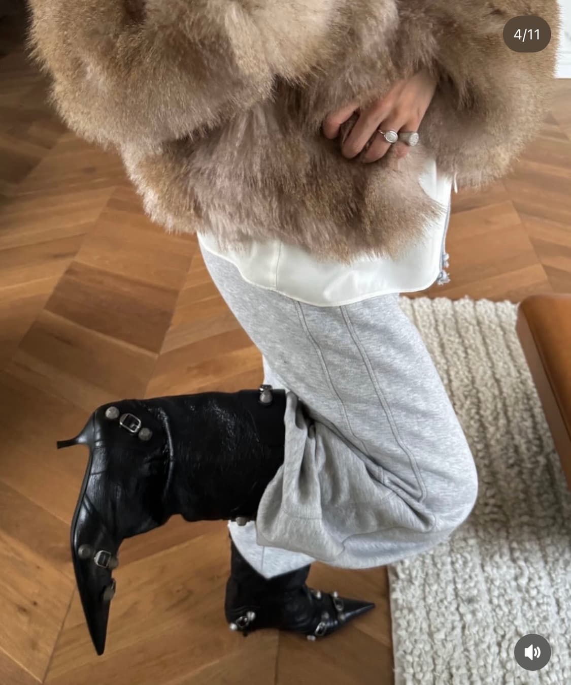 DERS 더스 Bambi Fur Short Jacket 퍼자켓 상품이미지4