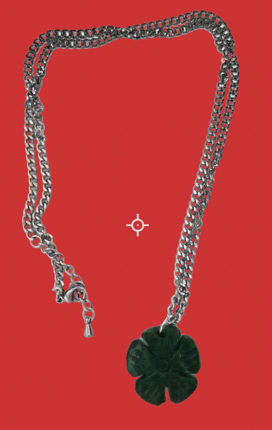 빈티지 플라워 펜던트 목걸이 상품이미지2