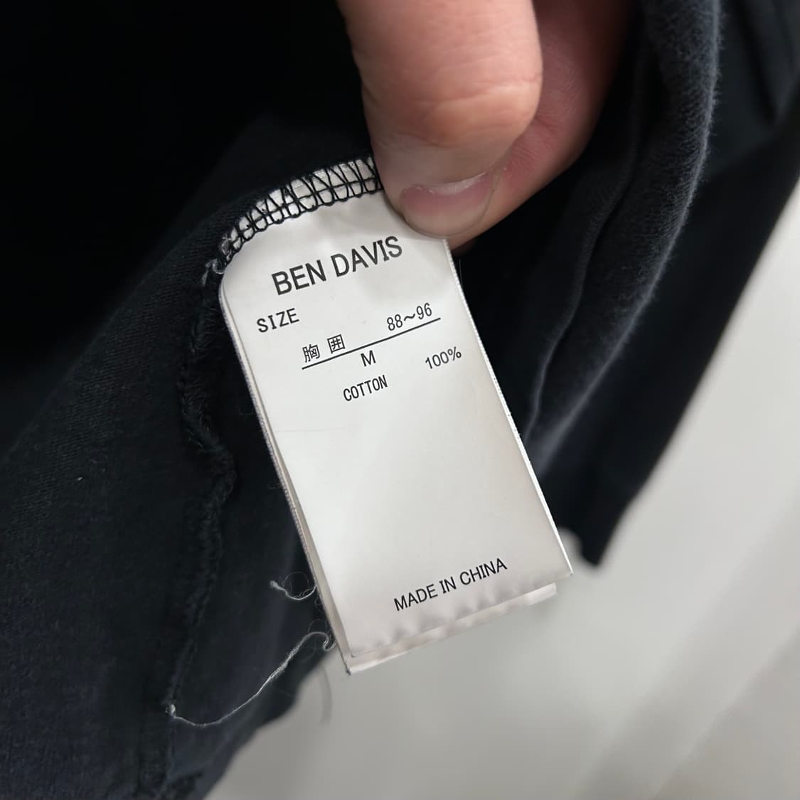 밴데이비스 체스트포켓 시보리 롱슬리브 상품이미지4