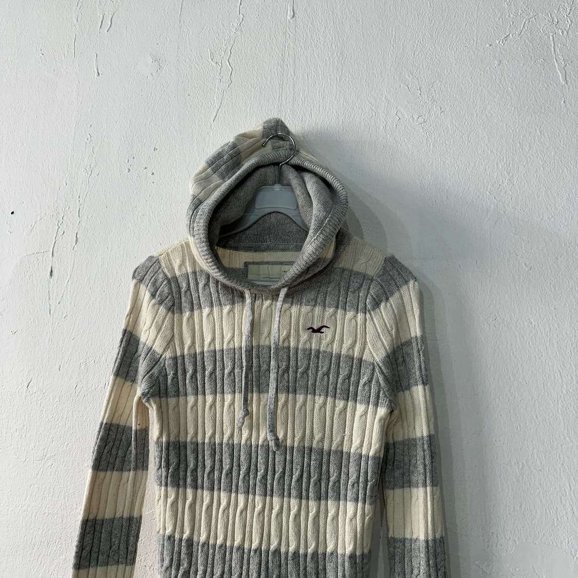 홀리스터 니트 후드티 여성 상품이미지2